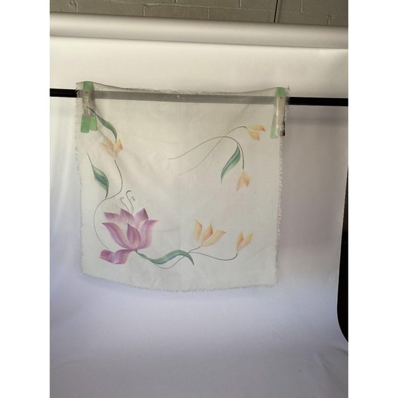 Spring Flowers Vintage Scarf - Picture 3 of 16